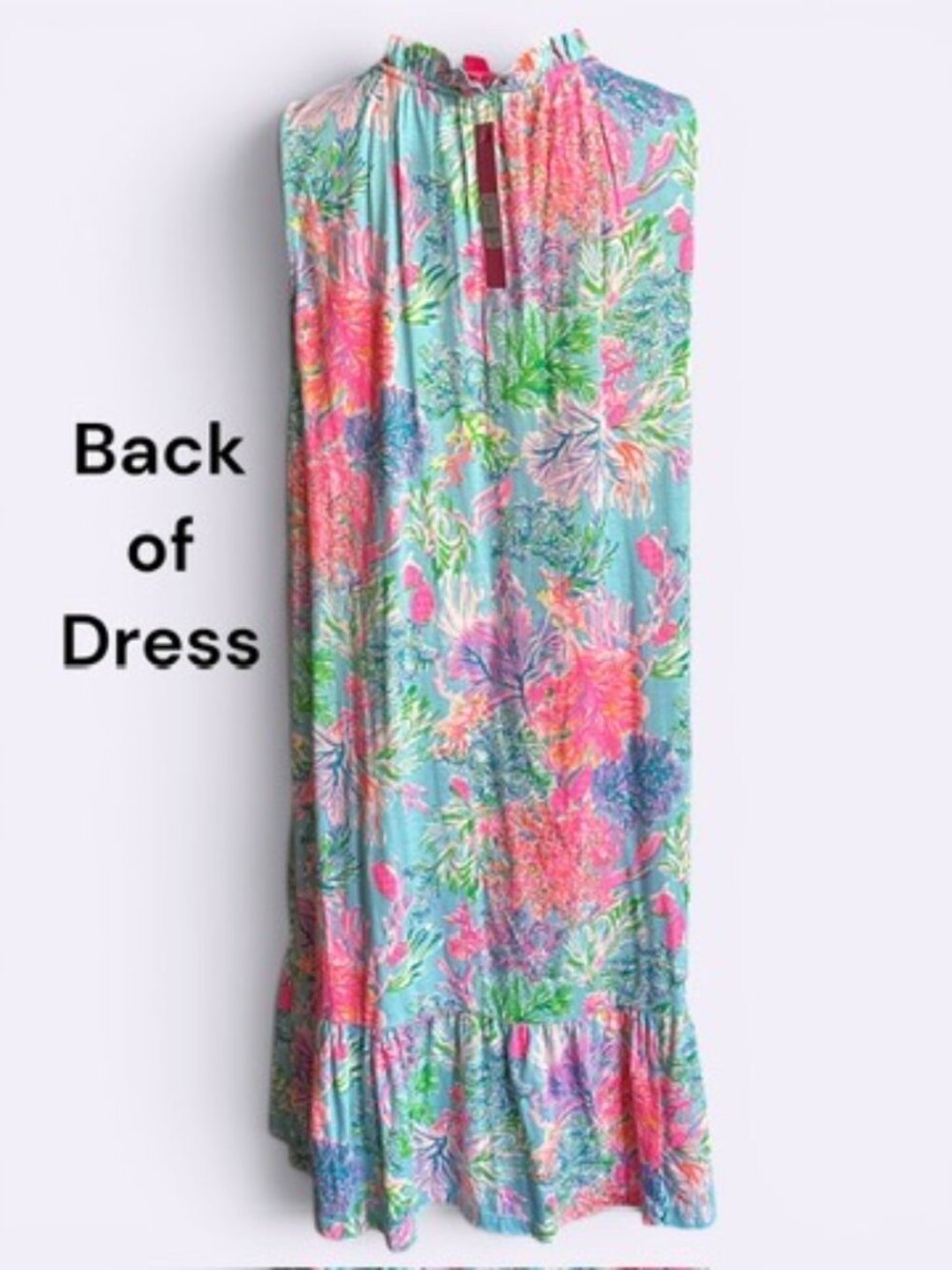 Lilly Pulitzer Women's MALONE Mini Dress Celestial Blue Cay To My Heart XXL NEW - Picture 5 of 8